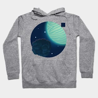 moon of planet Hoodie